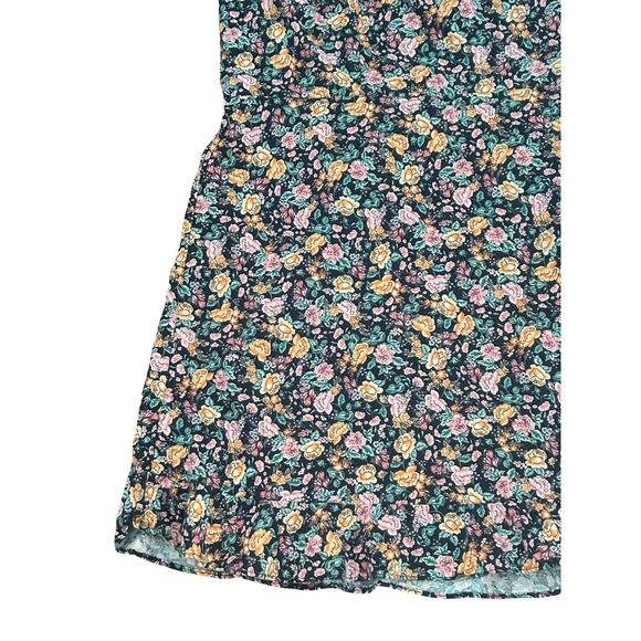Old Navy Fit & Flare Sleeveless Floral Print Linen Blend Cami Dress XXL Bohemian - Picture 6 of 13